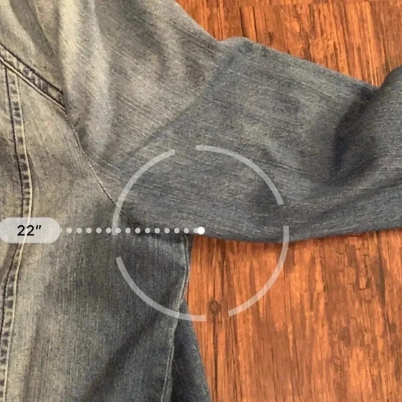 Denim Rubbish Sherpa Hooded Jacket - Picture 11 of 12